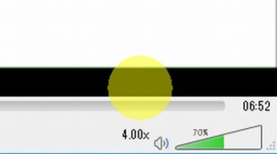 「VLC media player」で倍速やスローができる速度調整ボタンを追加5